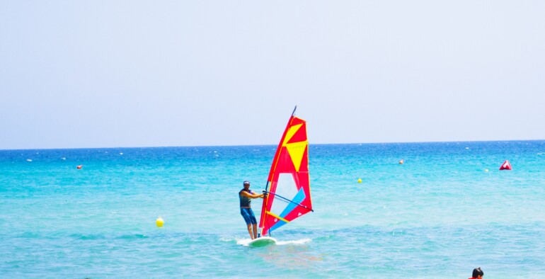 Il segreto per i principianti nel wind surf